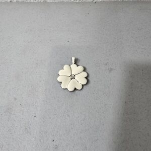Lia Sophia Silver Floral Necklace